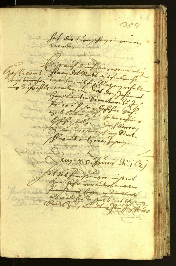 Civic Archives of Bozen-Bolzano - BOhisto Minutes of the council 1621 