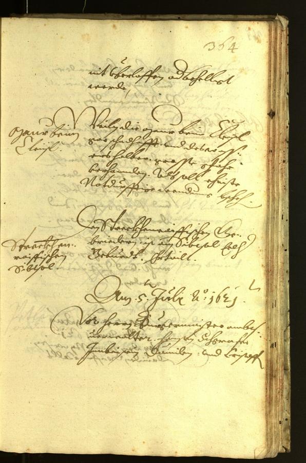 Archivio Storico della Città di Bolzano - BOhisto protocollo consiliare 1621 