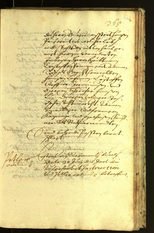 Civic Archives of Bozen-Bolzano - BOhisto Minutes of the council 1621 