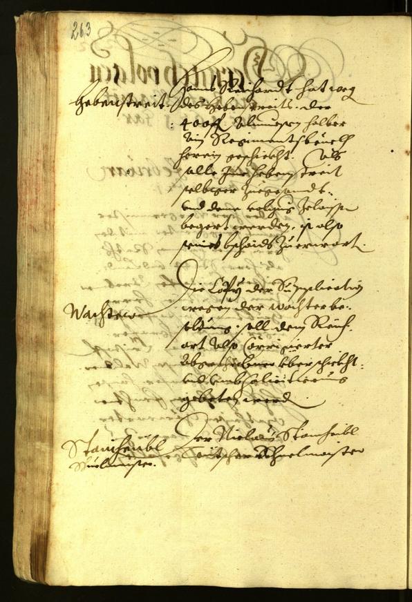 Civic Archives of Bozen-Bolzano - BOhisto Minutes of the council 1621 