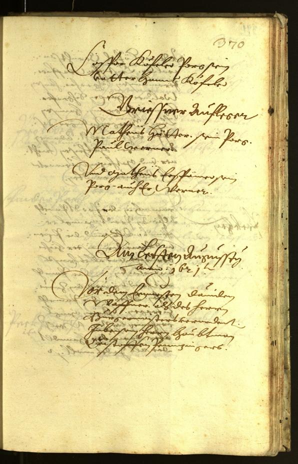 Civic Archives of Bozen-Bolzano - BOhisto Minutes of the council 1621 