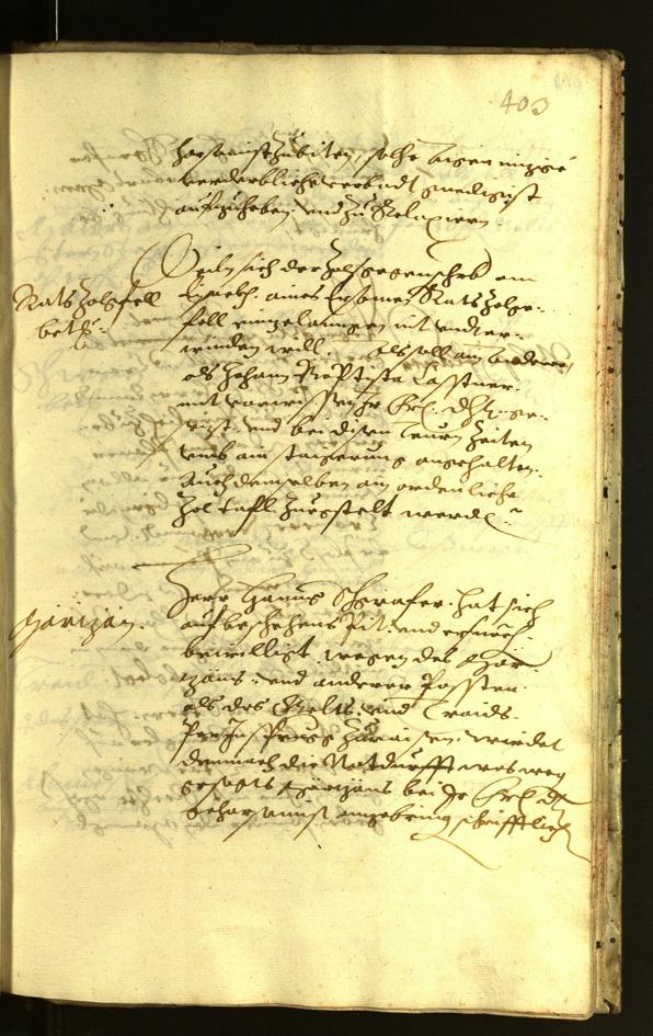 Archivio Storico della Città di Bolzano - BOhisto protocollo consiliare 1621 