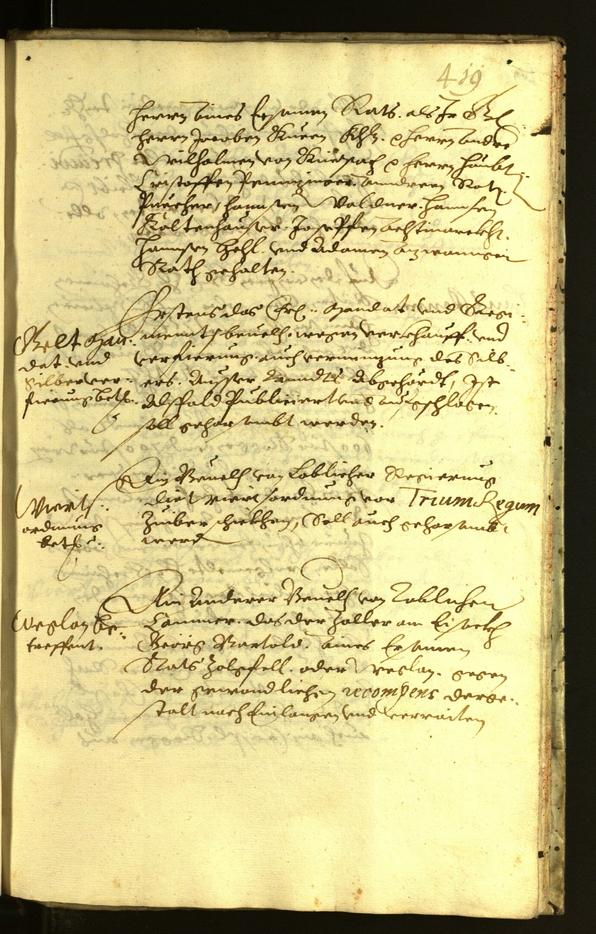 Civic Archives of Bozen-Bolzano - BOhisto Minutes of the council 1621 