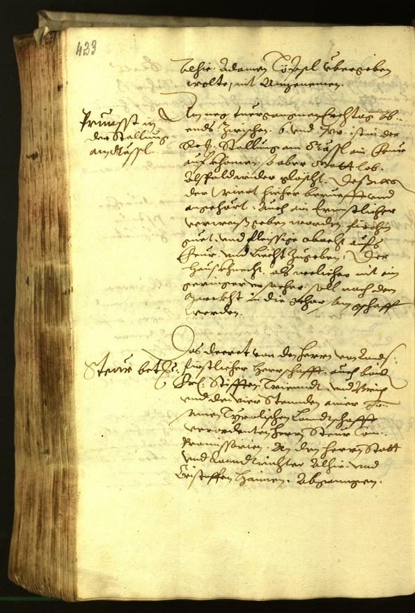 Archivio Storico della Città di Bolzano - BOhisto protocollo consiliare 1621 