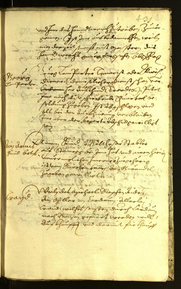 Civic Archives of Bozen-Bolzano - BOhisto Minutes of the council 1621 