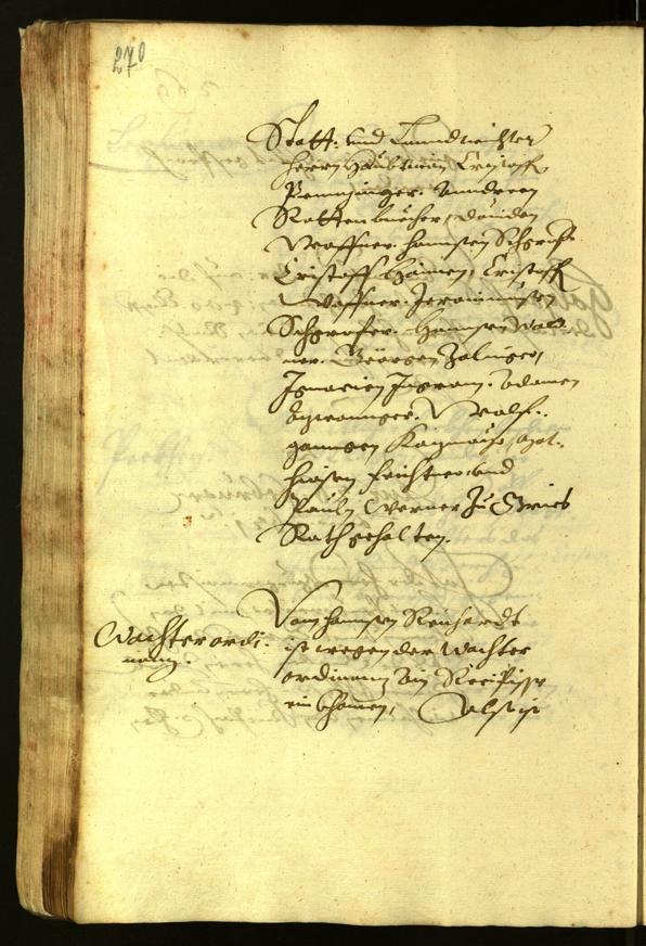 Stadtarchiv Bozen - BOhisto Ratsprotokoll 1621 