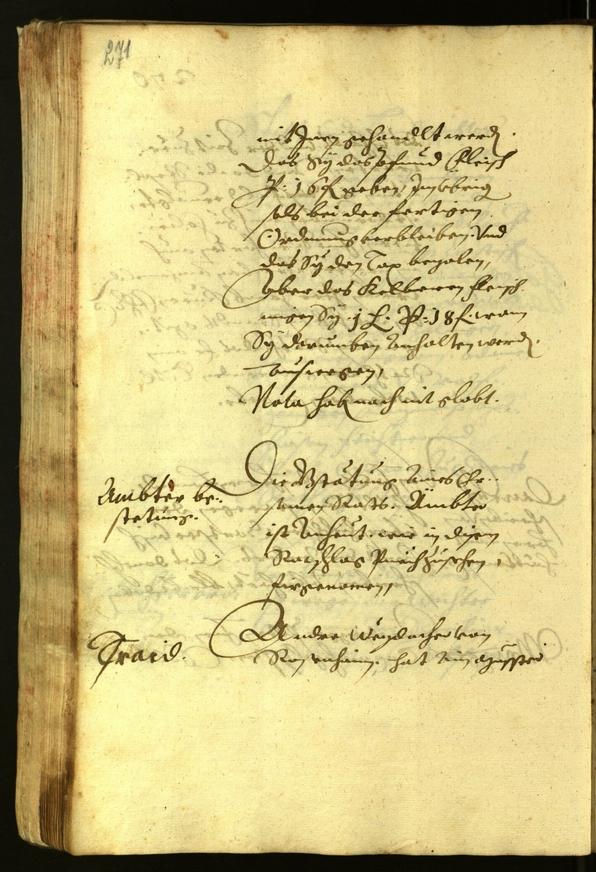 Civic Archives of Bozen-Bolzano - BOhisto Minutes of the council 1621 