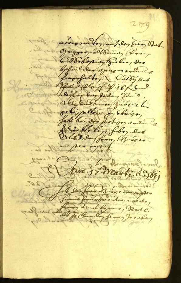 Civic Archives of Bozen-Bolzano - BOhisto Minutes of the council 1621 