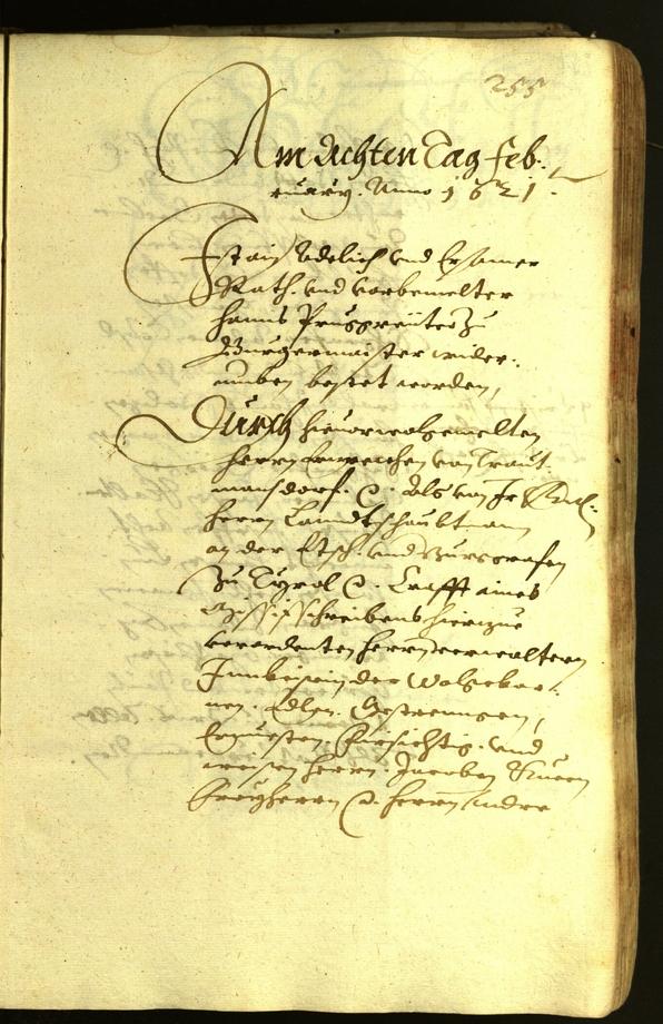 Civic Archives of Bozen-Bolzano - BOhisto Minutes of the council 1621 