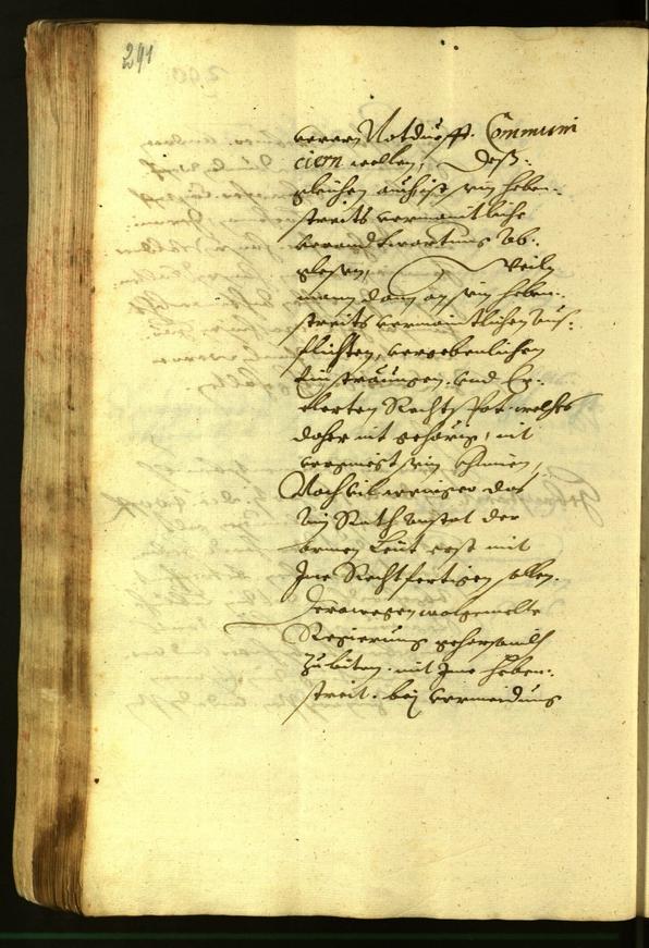 Stadtarchiv Bozen - BOhisto Ratsprotokoll 1621 