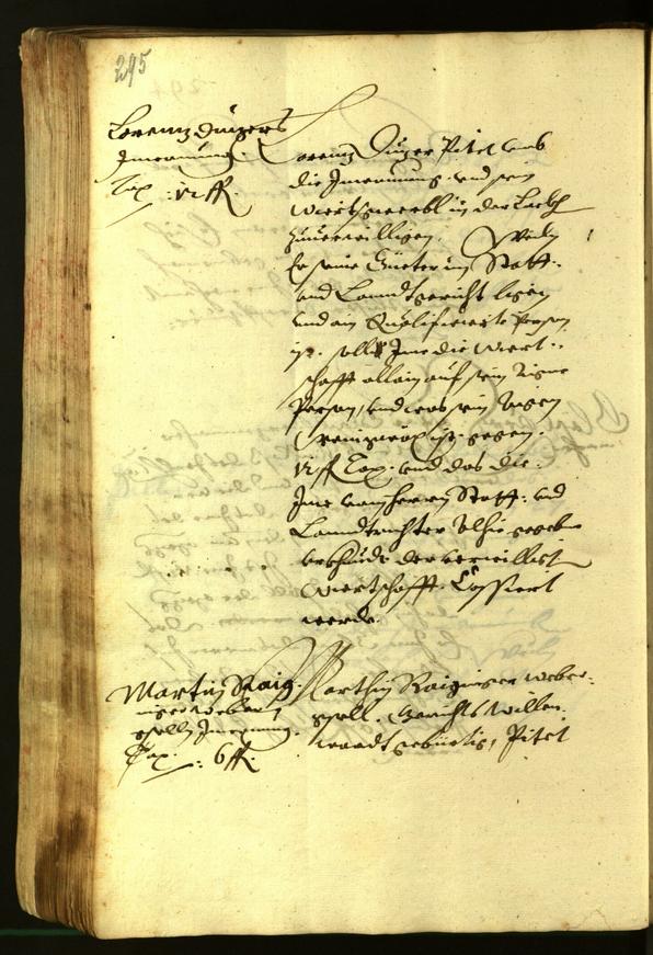 Civic Archives of Bozen-Bolzano - BOhisto Minutes of the council 1621 