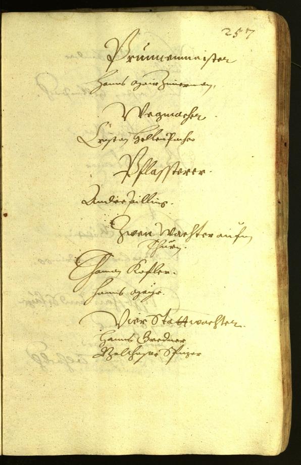 Stadtarchiv Bozen - BOhisto Ratsprotokoll 1621 