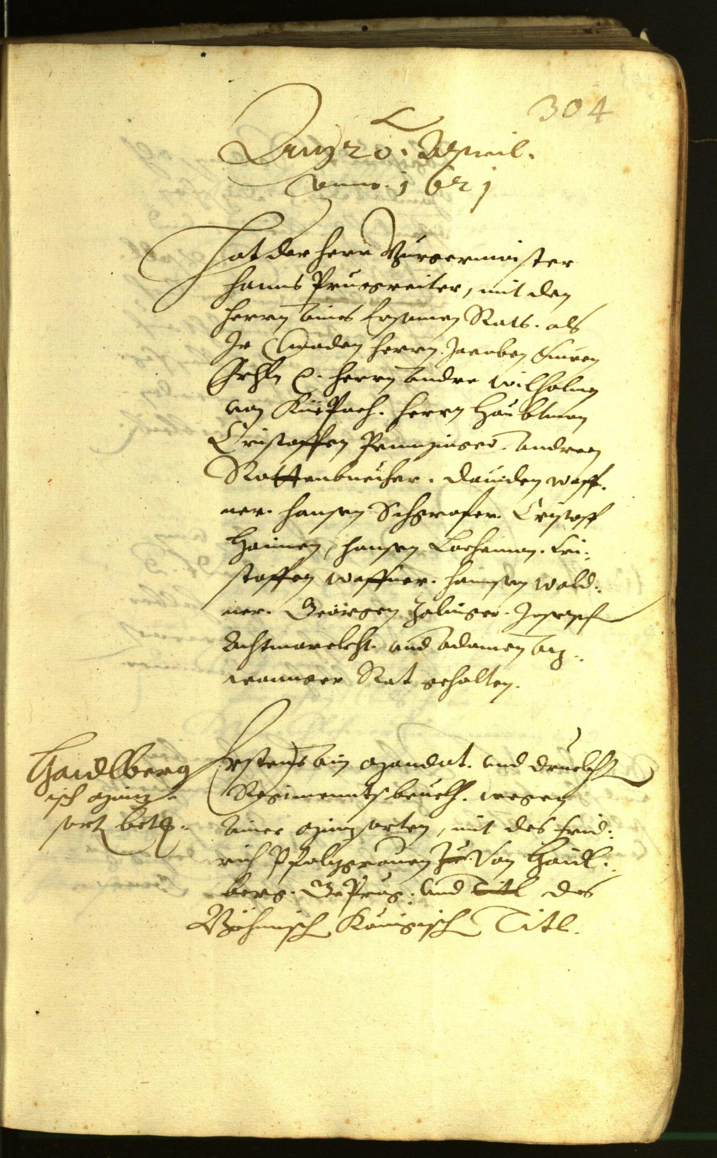 Civic Archives of Bozen-Bolzano - BOhisto Minutes of the council 1621 