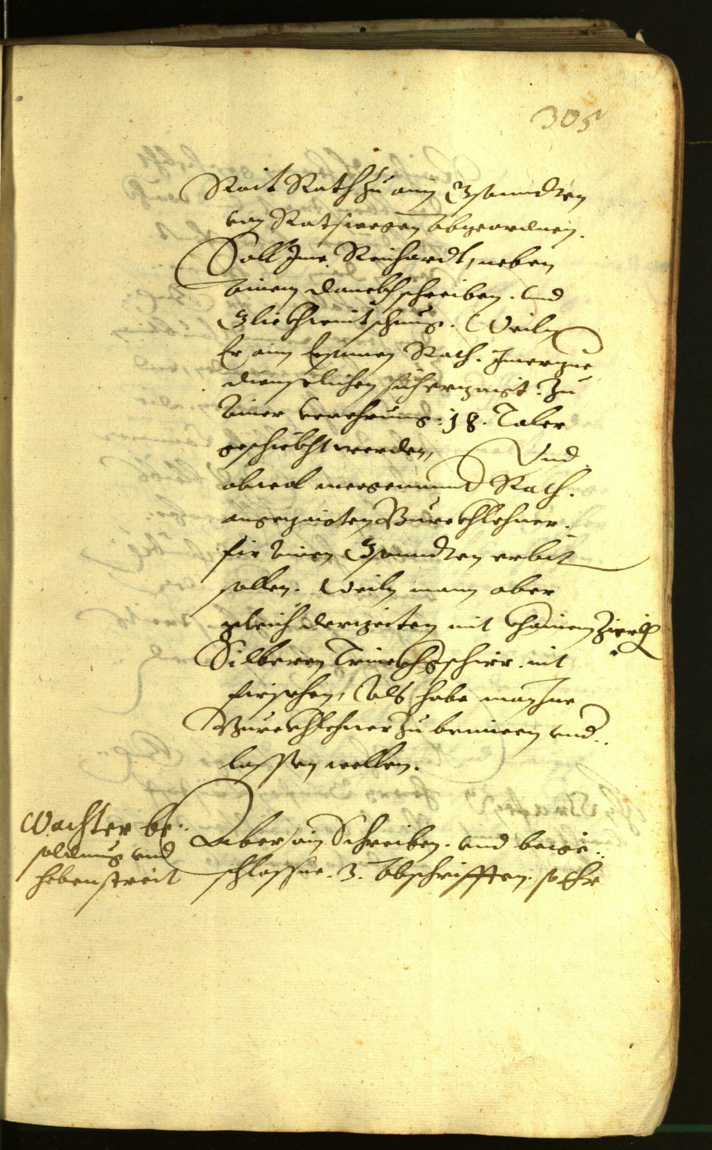 Stadtarchiv Bozen - BOhisto Ratsprotokoll 1621 