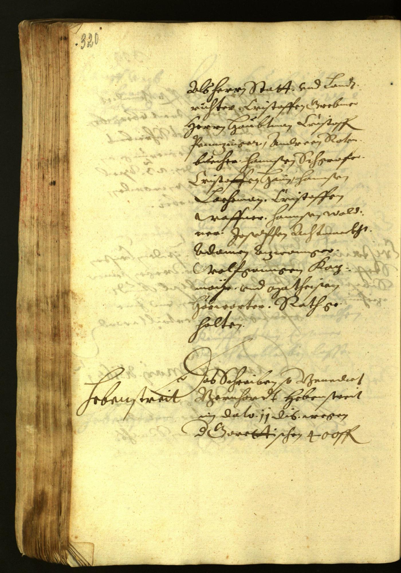 Stadtarchiv Bozen - BOhisto Ratsprotokoll 1621 