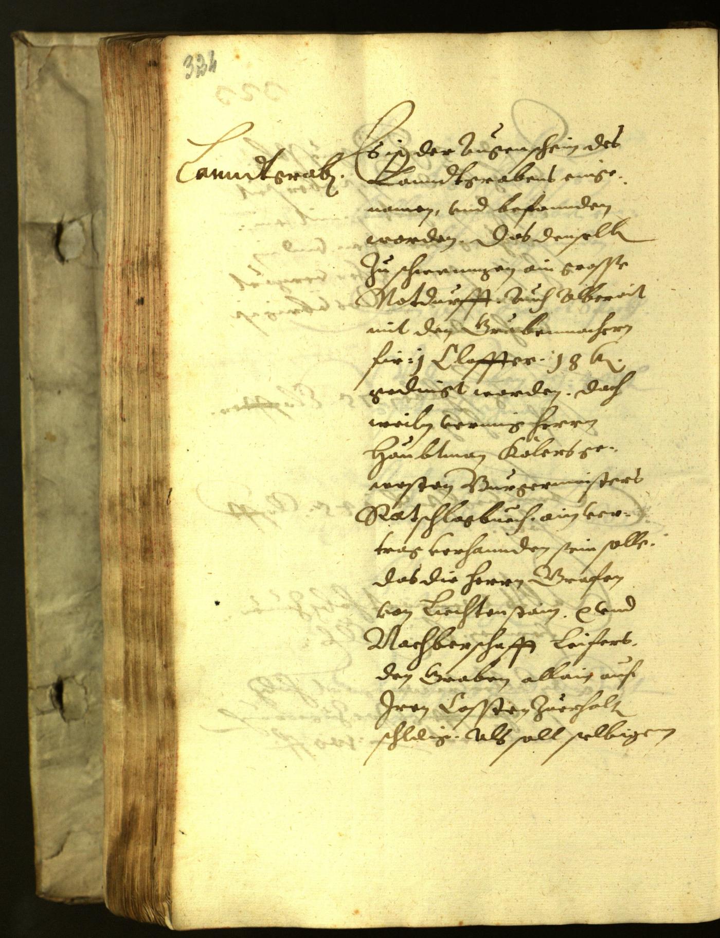 Archivio Storico della Città di Bolzano - BOhisto protocollo consiliare 1621 