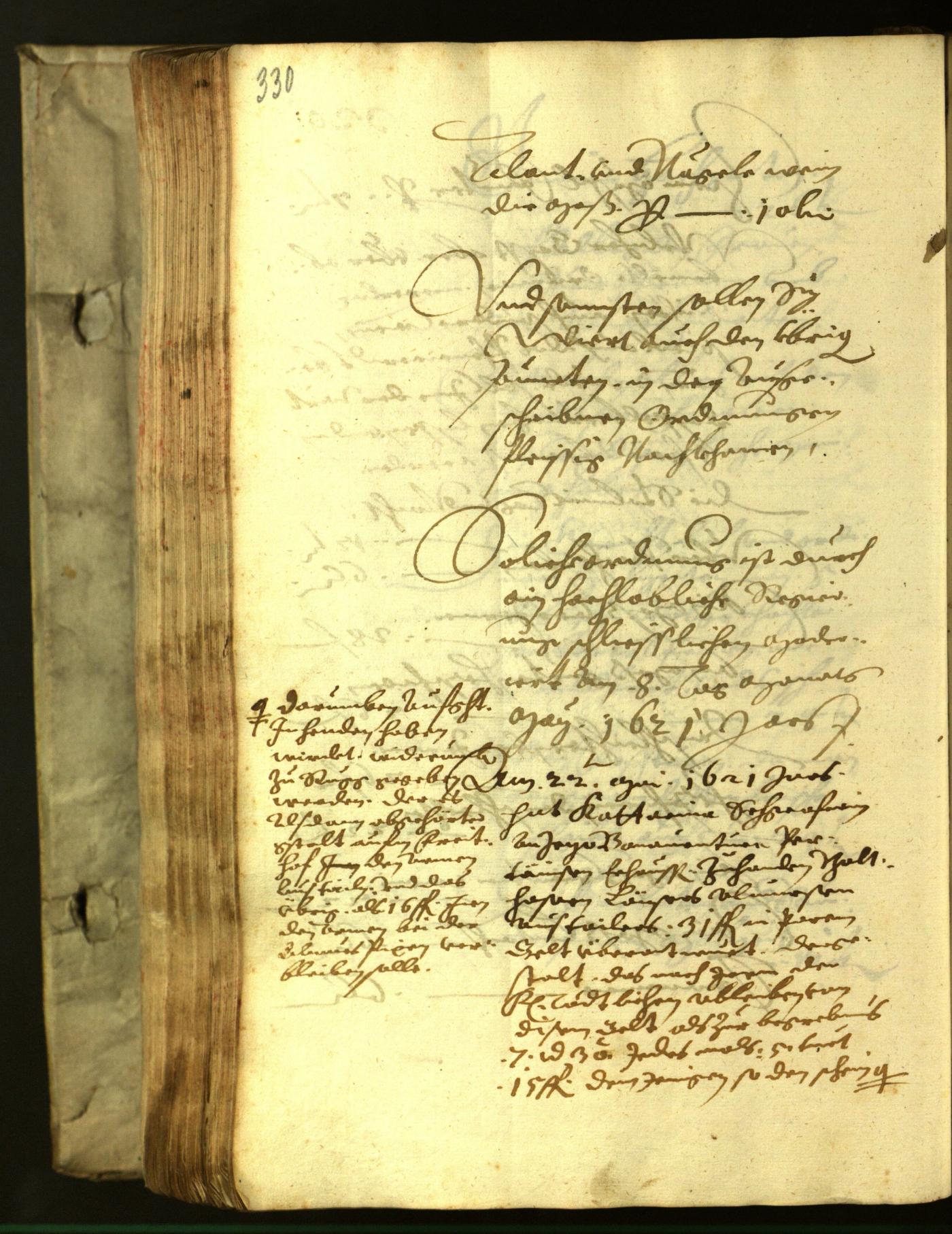 Civic Archives of Bozen-Bolzano - BOhisto Minutes of the council 1621 