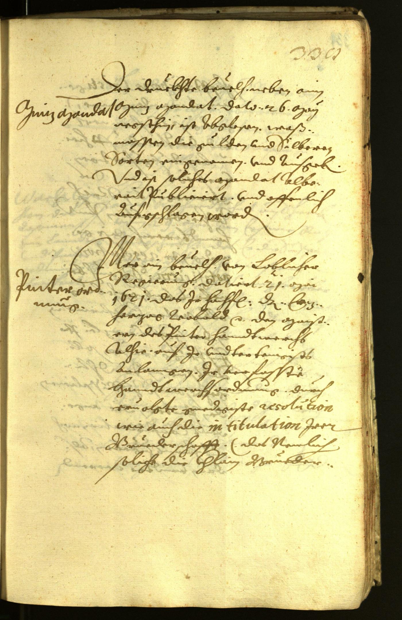 Civic Archives of Bozen-Bolzano - BOhisto Minutes of the council 1621 