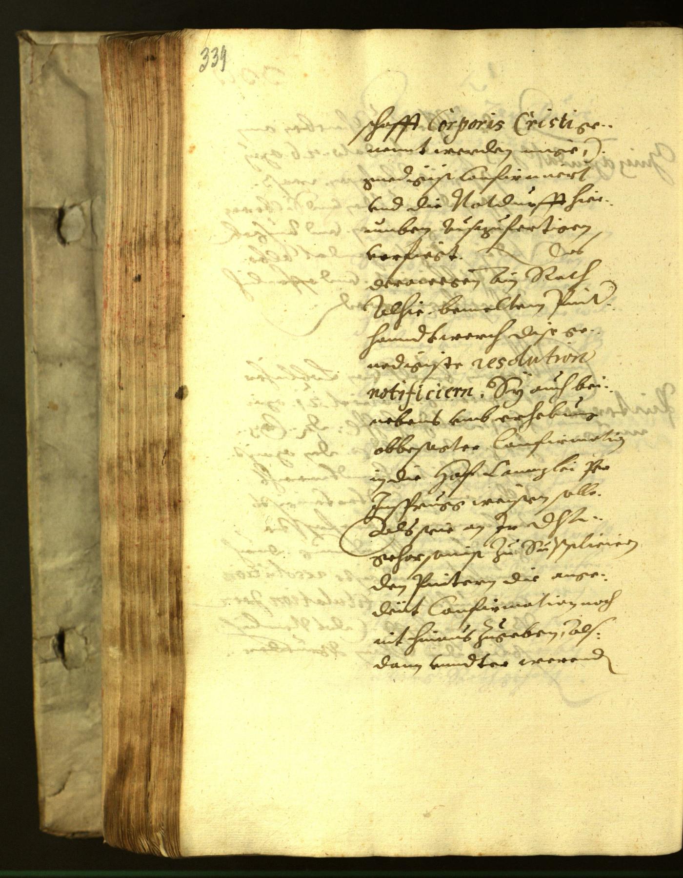 Stadtarchiv Bozen - BOhisto Ratsprotokoll 1621 