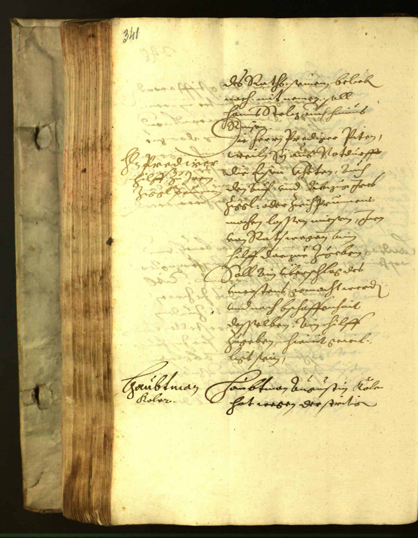 Civic Archives of Bozen-Bolzano - BOhisto Minutes of the council 1621 