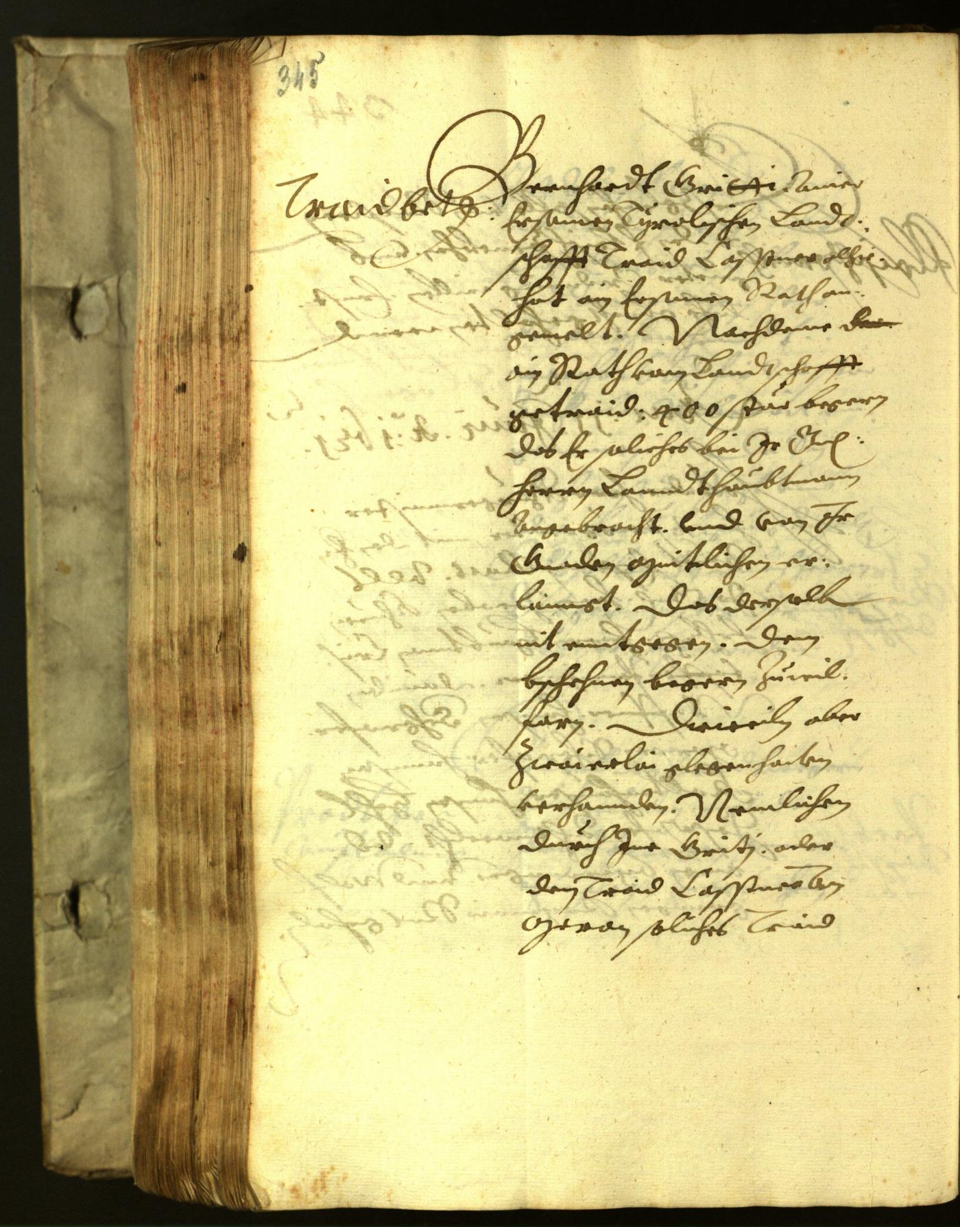 Civic Archives of Bozen-Bolzano - BOhisto Minutes of the council 1621 