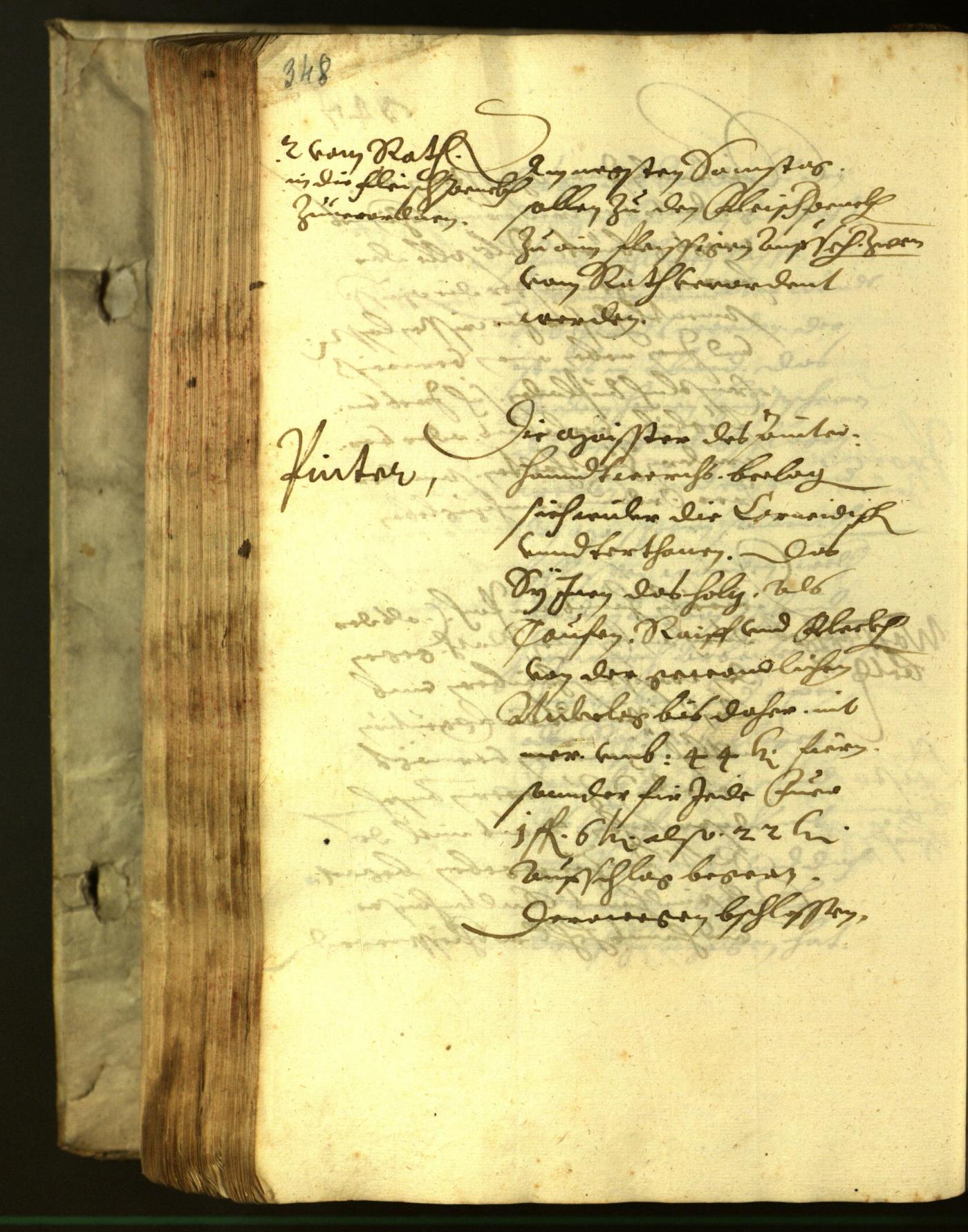 Stadtarchiv Bozen - BOhisto Ratsprotokoll 1621 