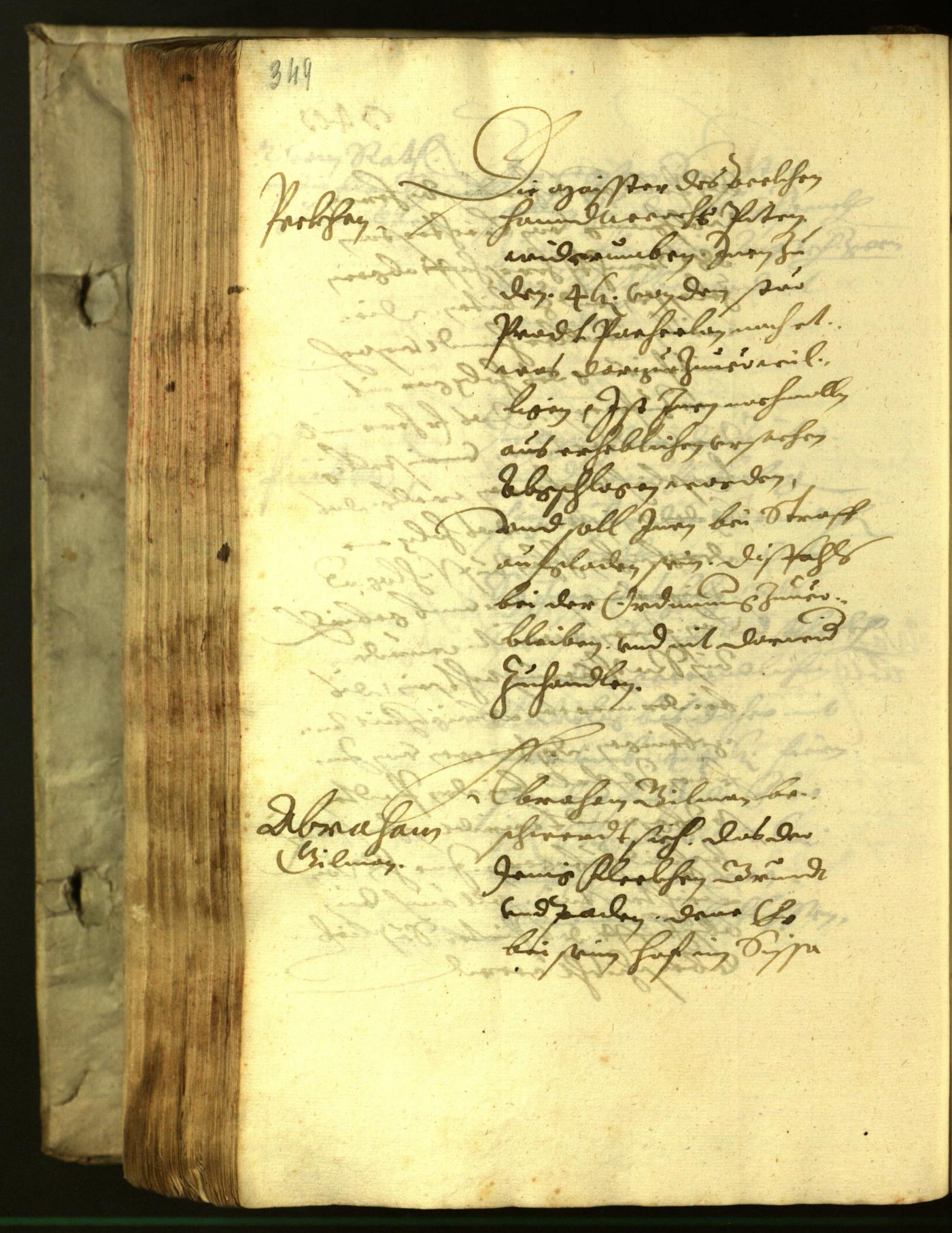 Stadtarchiv Bozen - BOhisto Ratsprotokoll 1621 