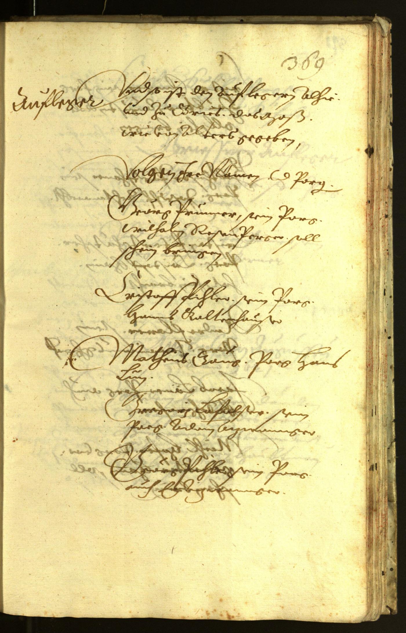 Stadtarchiv Bozen - BOhisto Ratsprotokoll 1621 