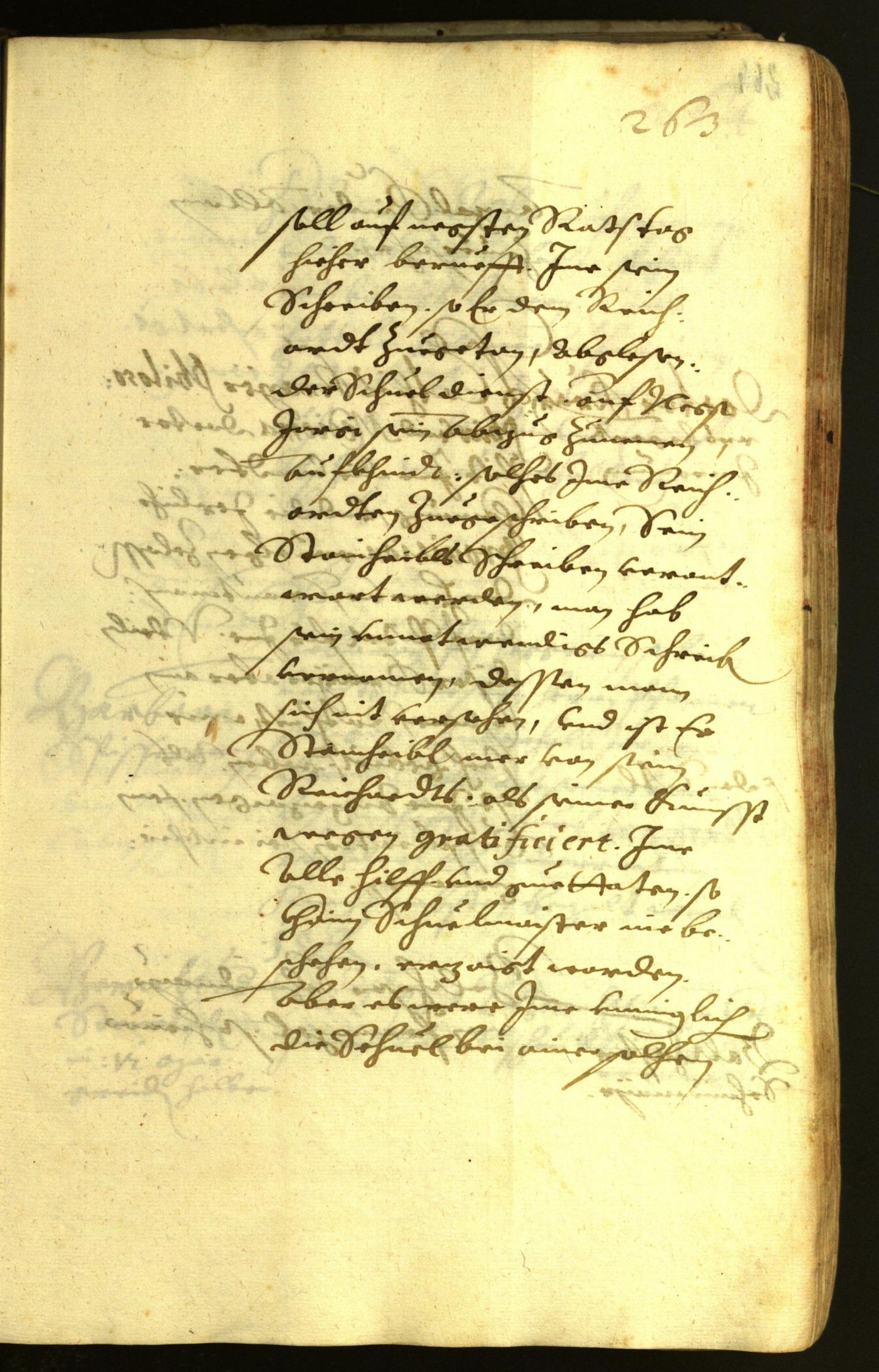 Stadtarchiv Bozen - BOhisto Ratsprotokoll 1621 