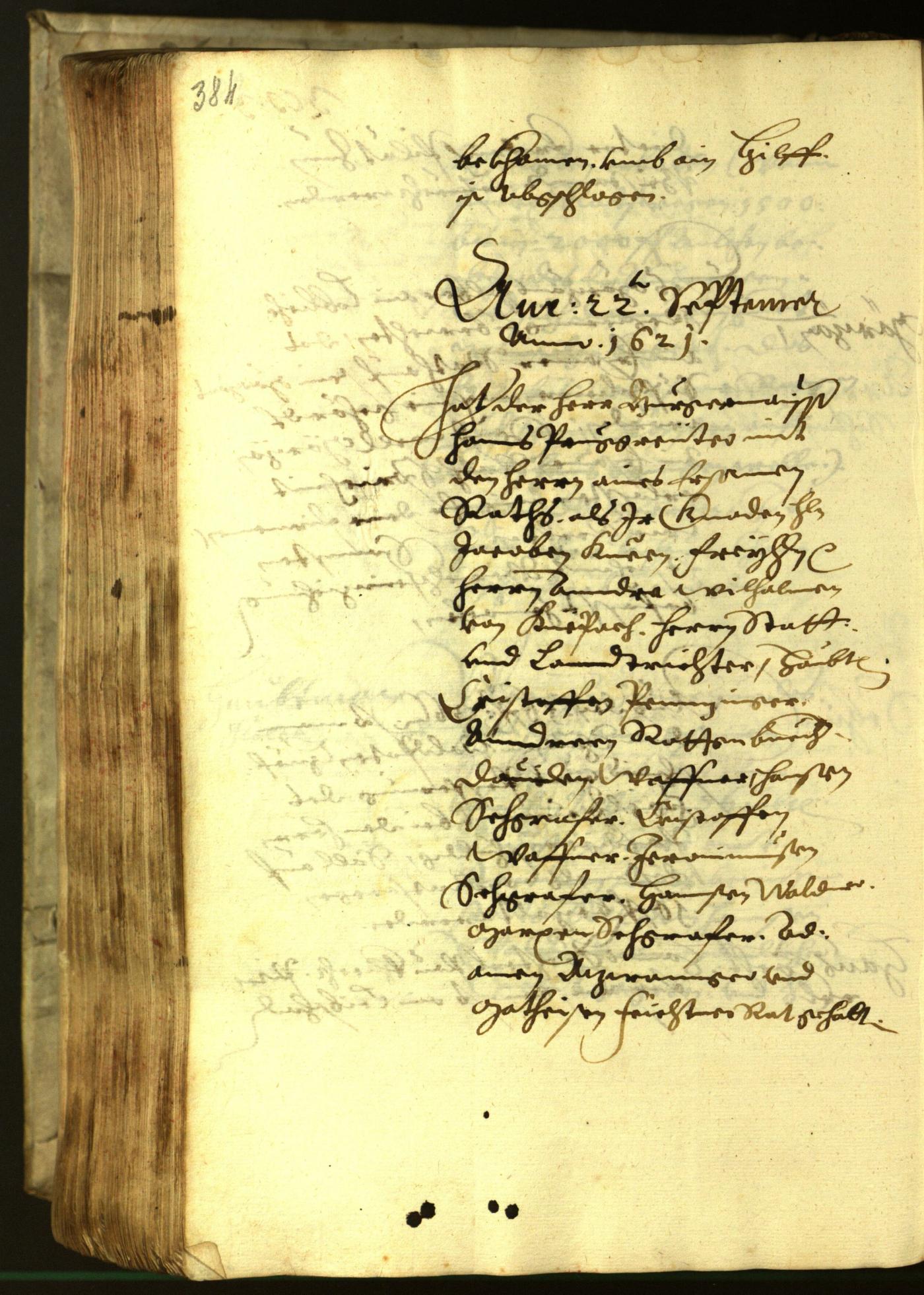 Archivio Storico della Città di Bolzano - BOhisto protocollo consiliare 1621 