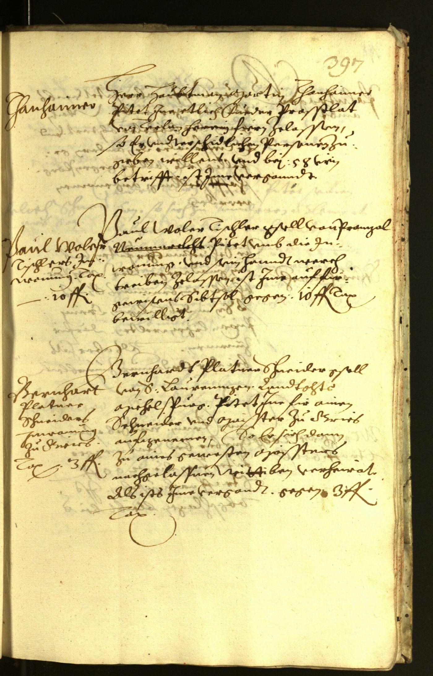 Archivio Storico della Città di Bolzano - BOhisto protocollo consiliare 1621 