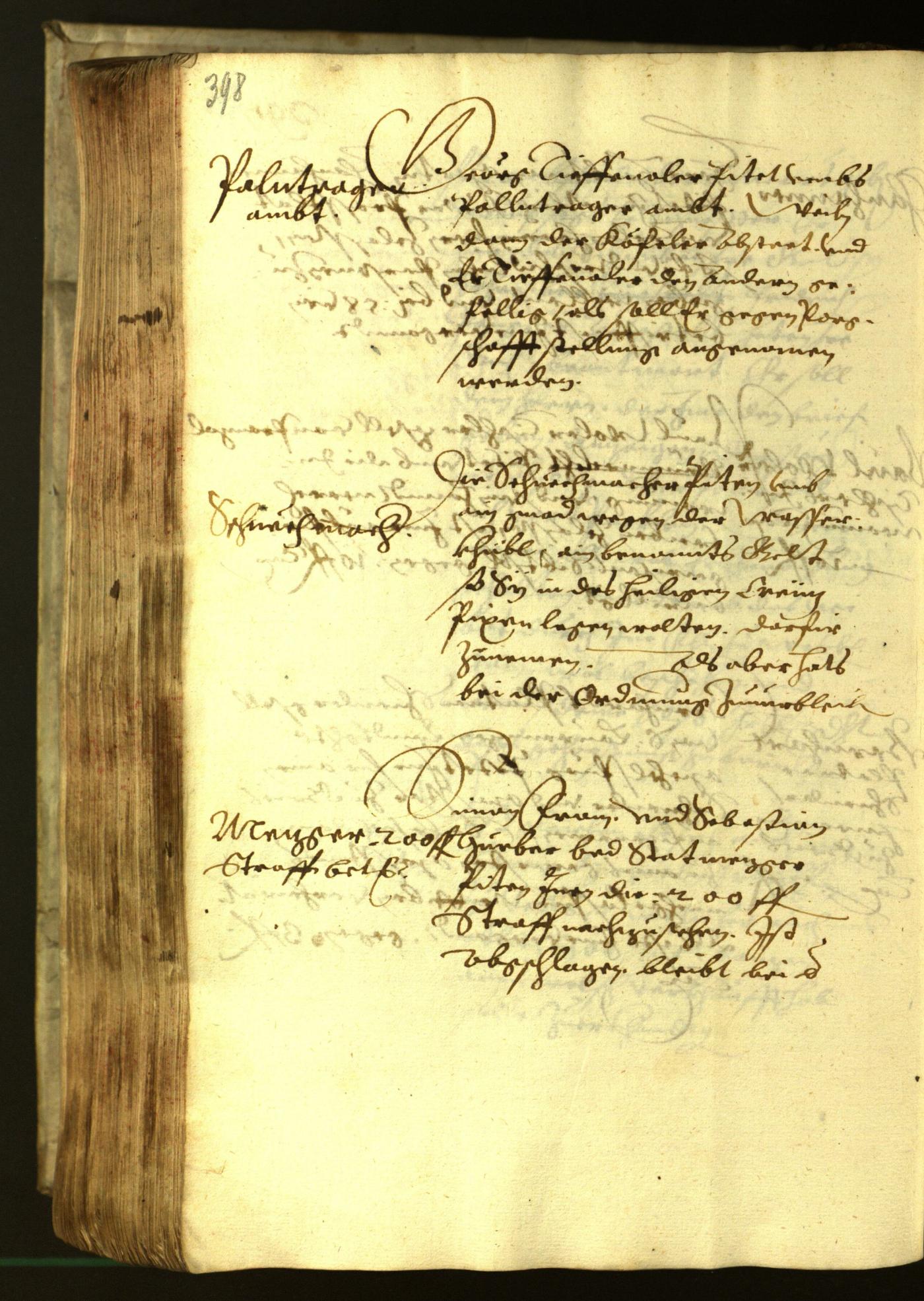 Stadtarchiv Bozen - BOhisto Ratsprotokoll 1621 