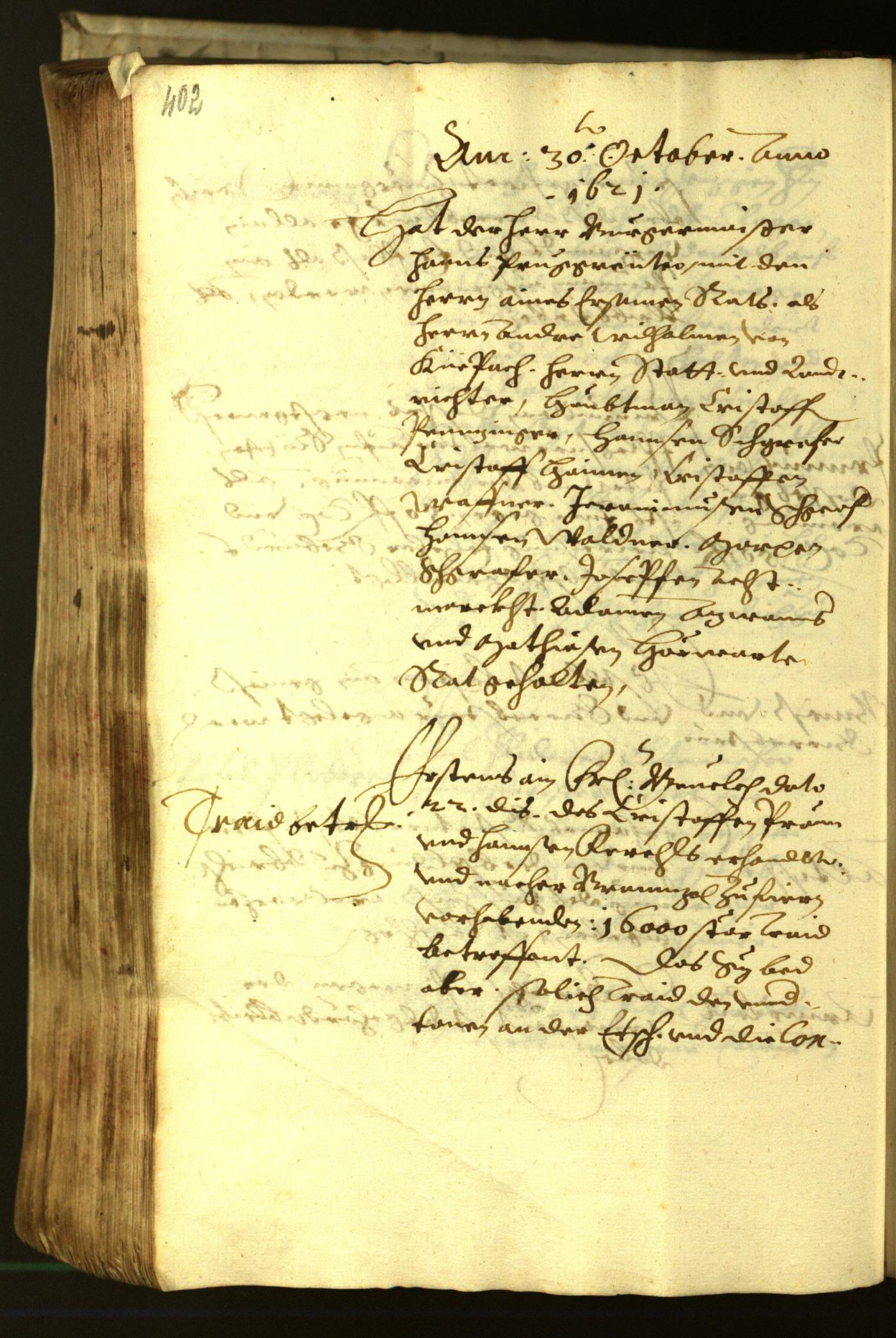 Civic Archives of Bozen-Bolzano - BOhisto Minutes of the council 1621 