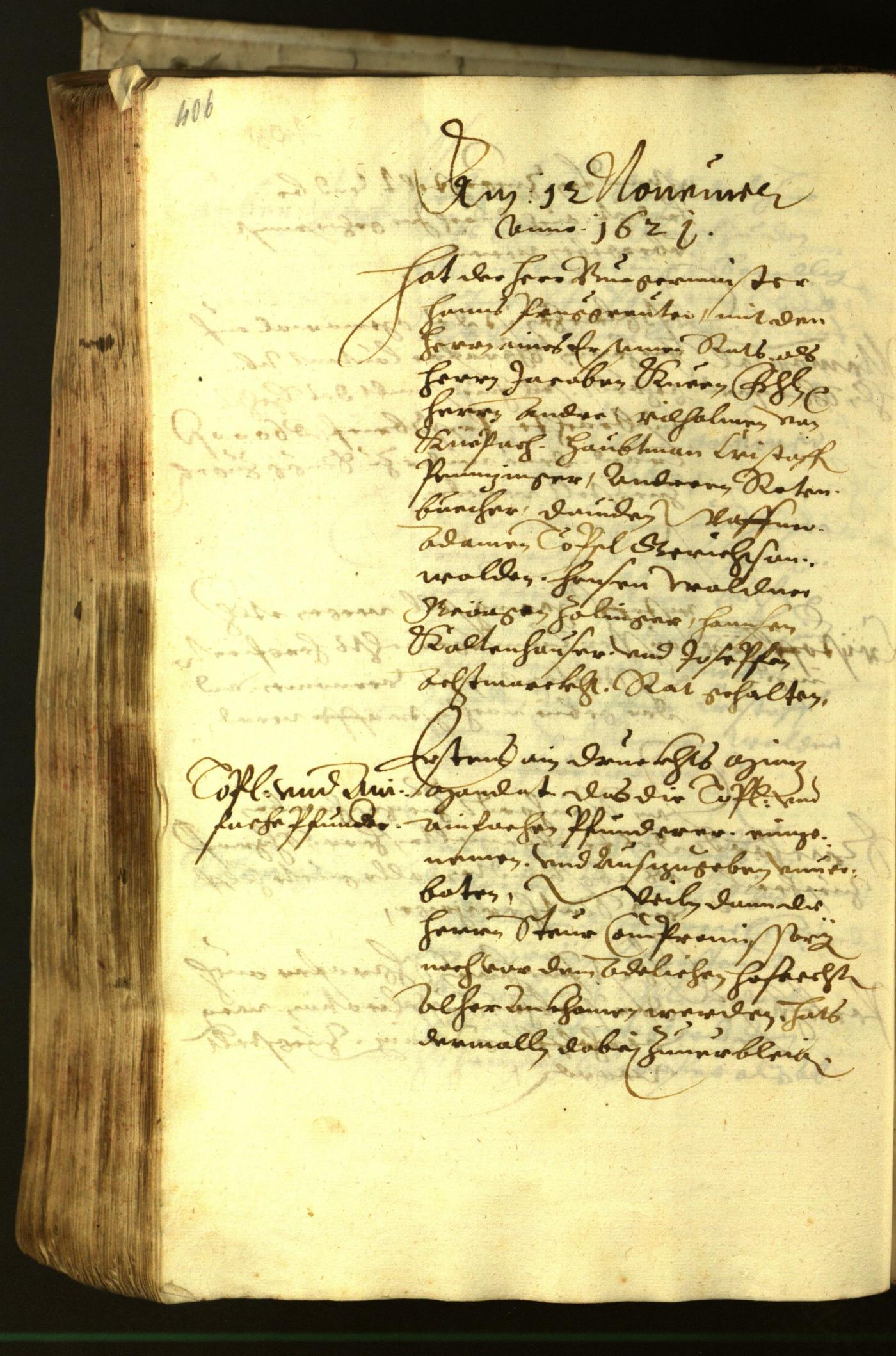 Civic Archives of Bozen-Bolzano - BOhisto Minutes of the council 1621 