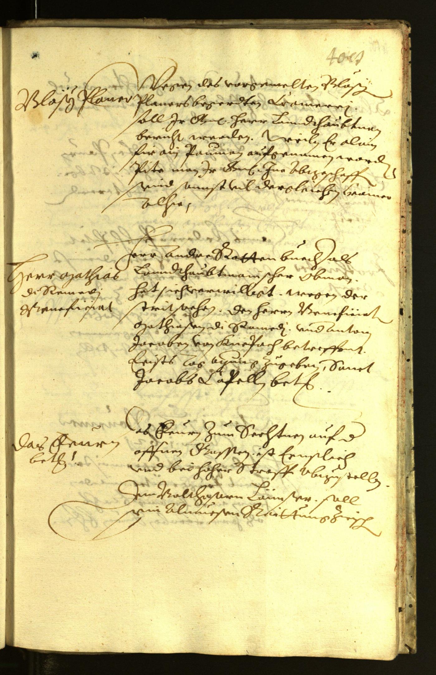 Civic Archives of Bozen-Bolzano - BOhisto Minutes of the council 1621 