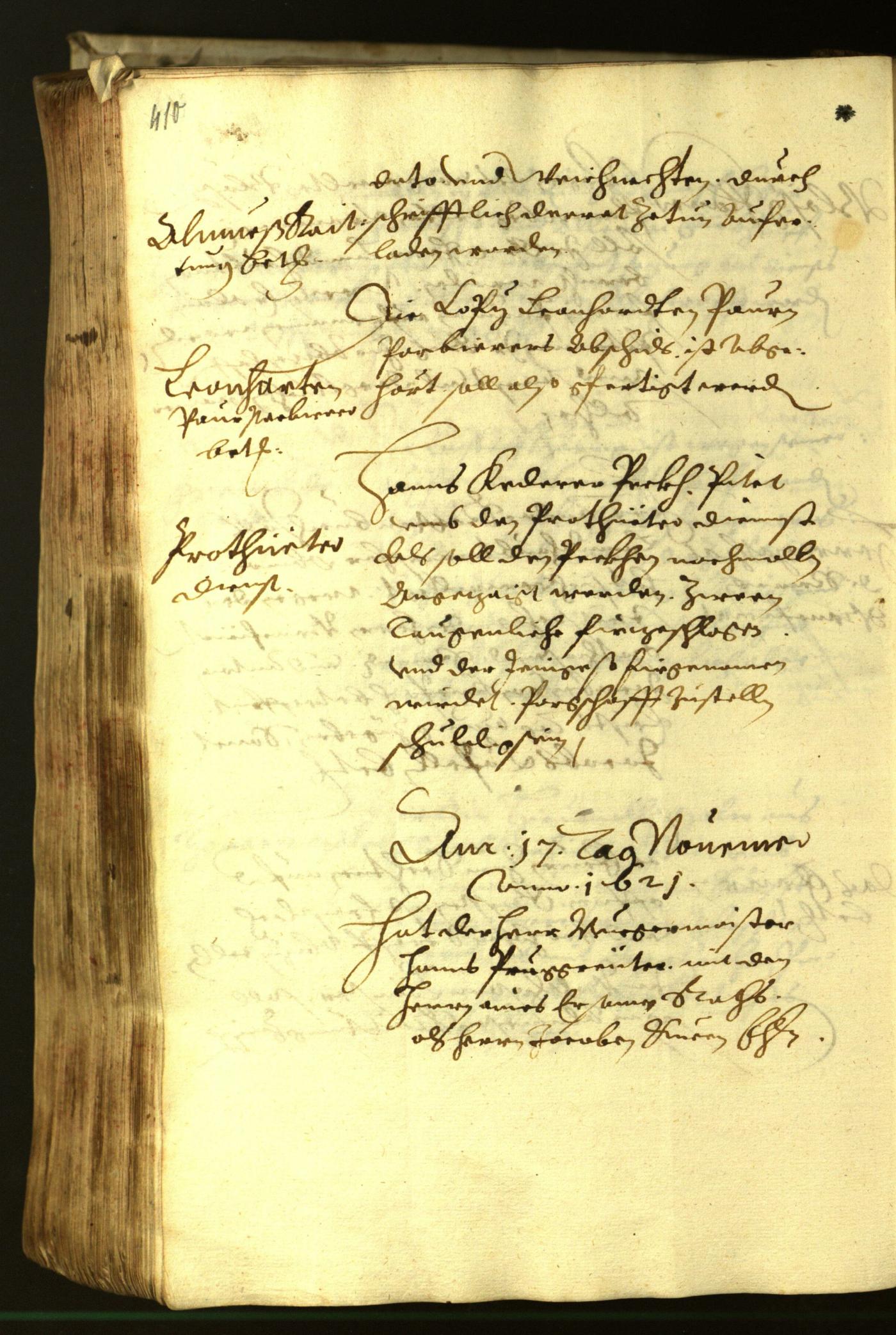 Civic Archives of Bozen-Bolzano - BOhisto Minutes of the council 1621 