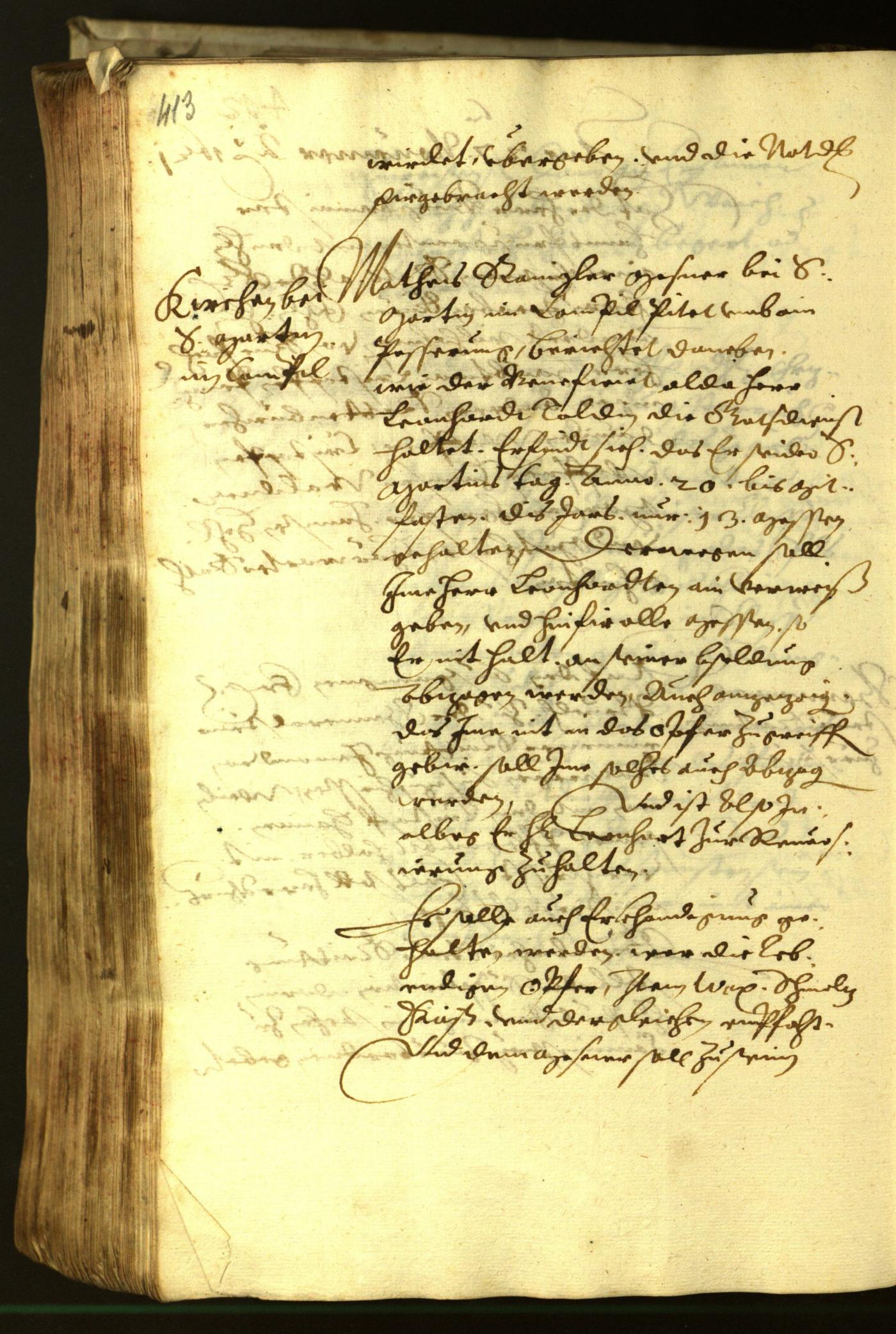 Civic Archives of Bozen-Bolzano - BOhisto Minutes of the council 1621 