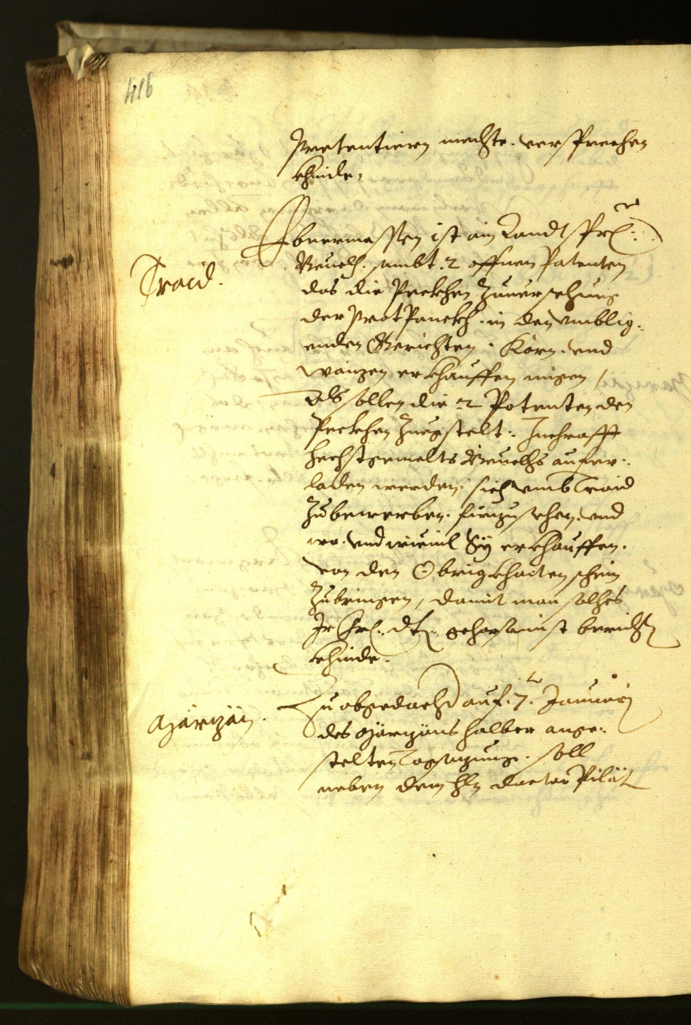 Civic Archives of Bozen-Bolzano - BOhisto Minutes of the council 1621 