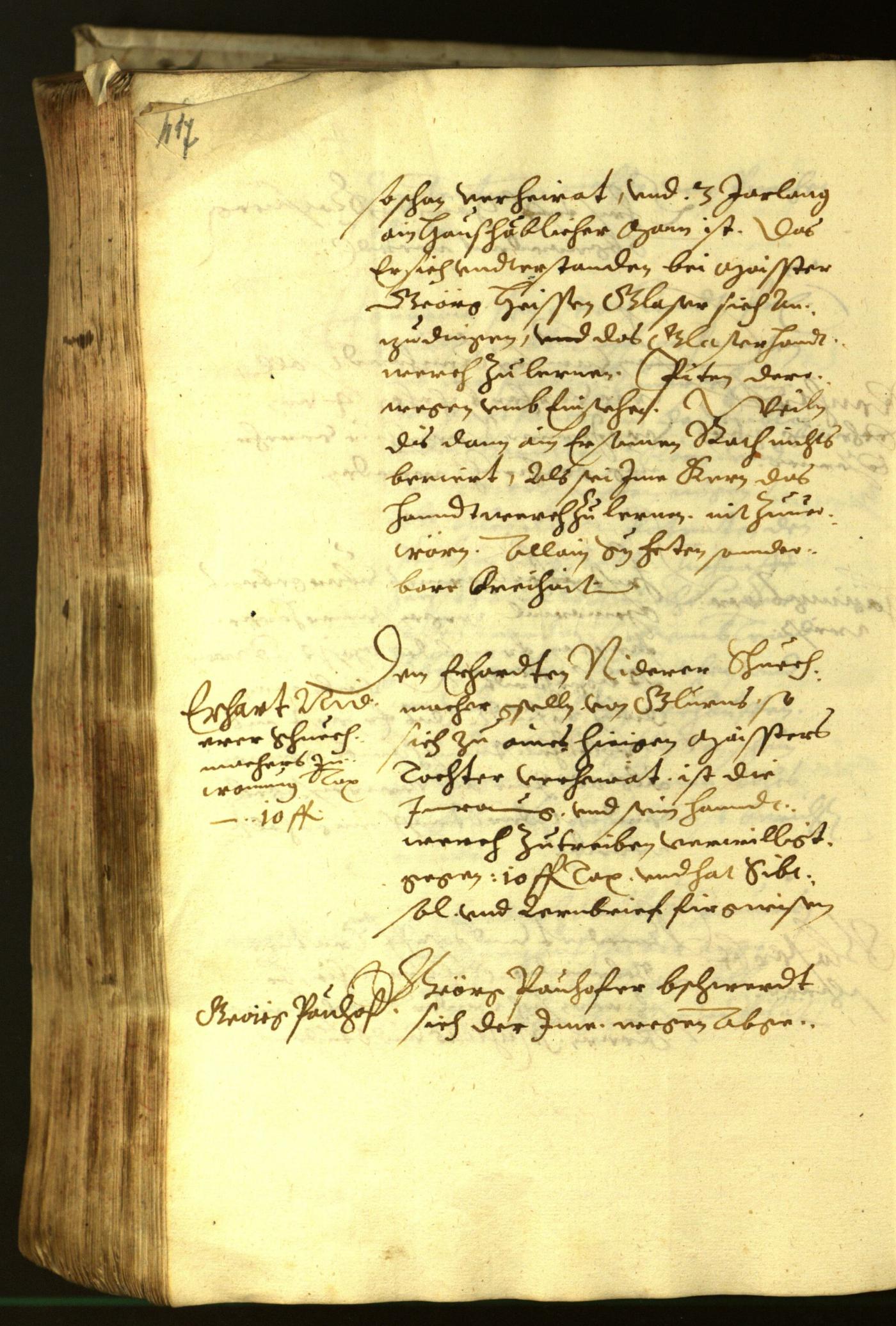 Stadtarchiv Bozen - BOhisto Ratsprotokoll 1621 