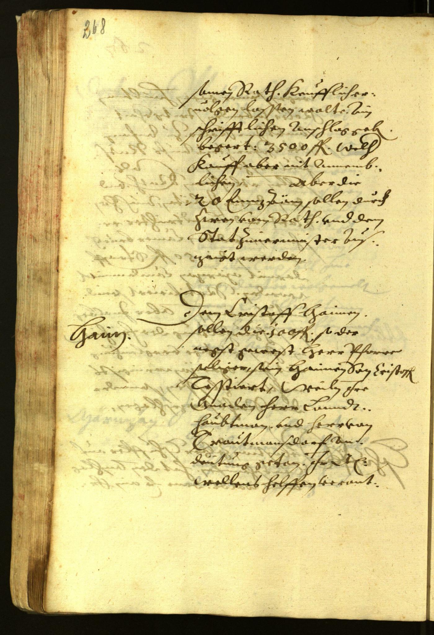 Stadtarchiv Bozen - BOhisto Ratsprotokoll 1621 