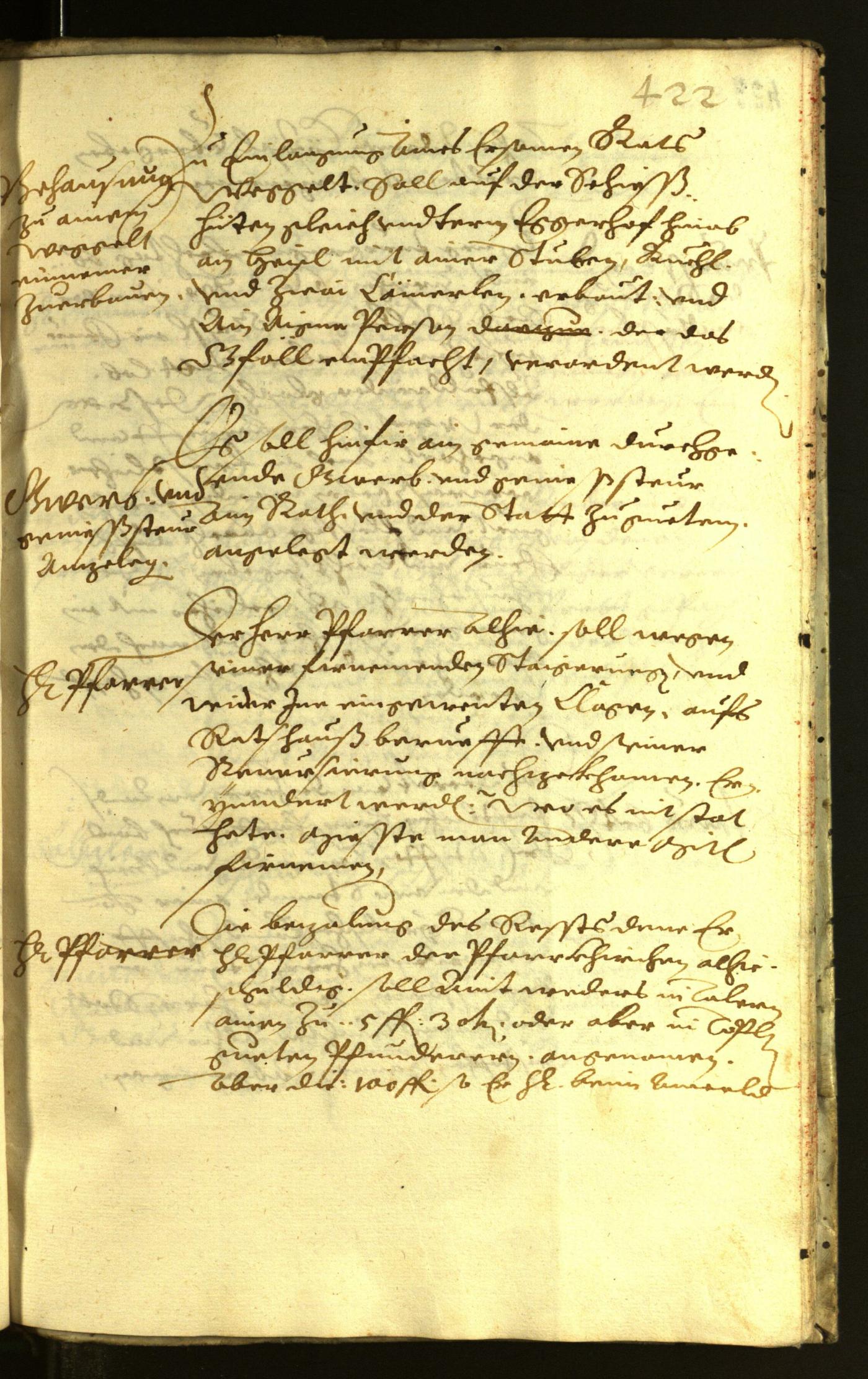 Civic Archives of Bozen-Bolzano - BOhisto Minutes of the council 1621 