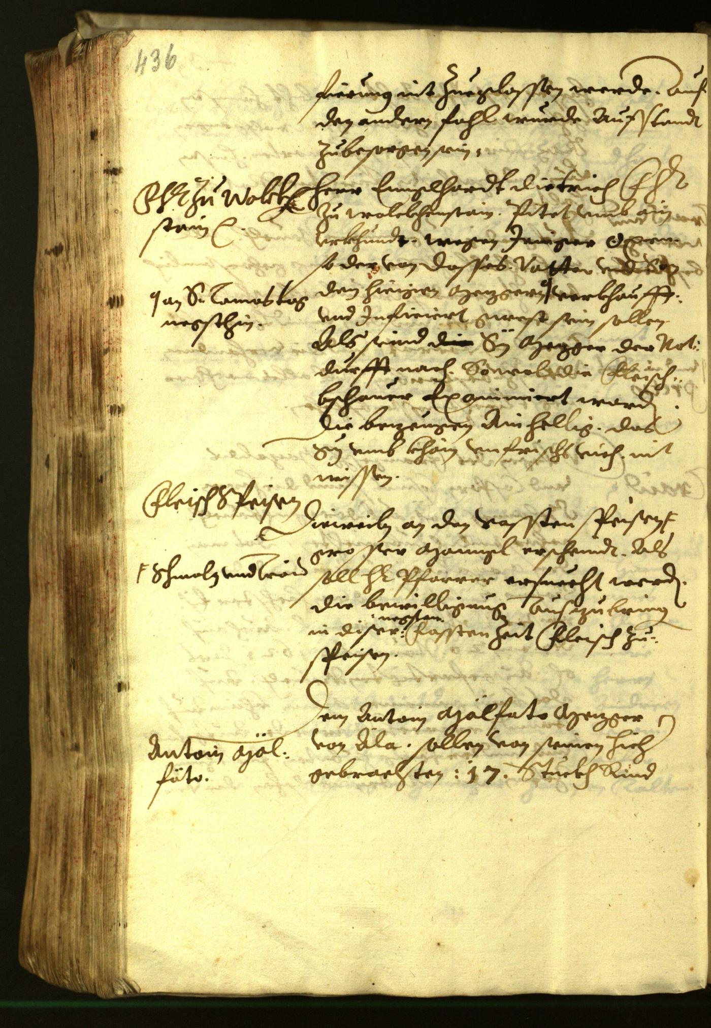 Archivio Storico della Città di Bolzano - BOhisto protocollo consiliare 1621 