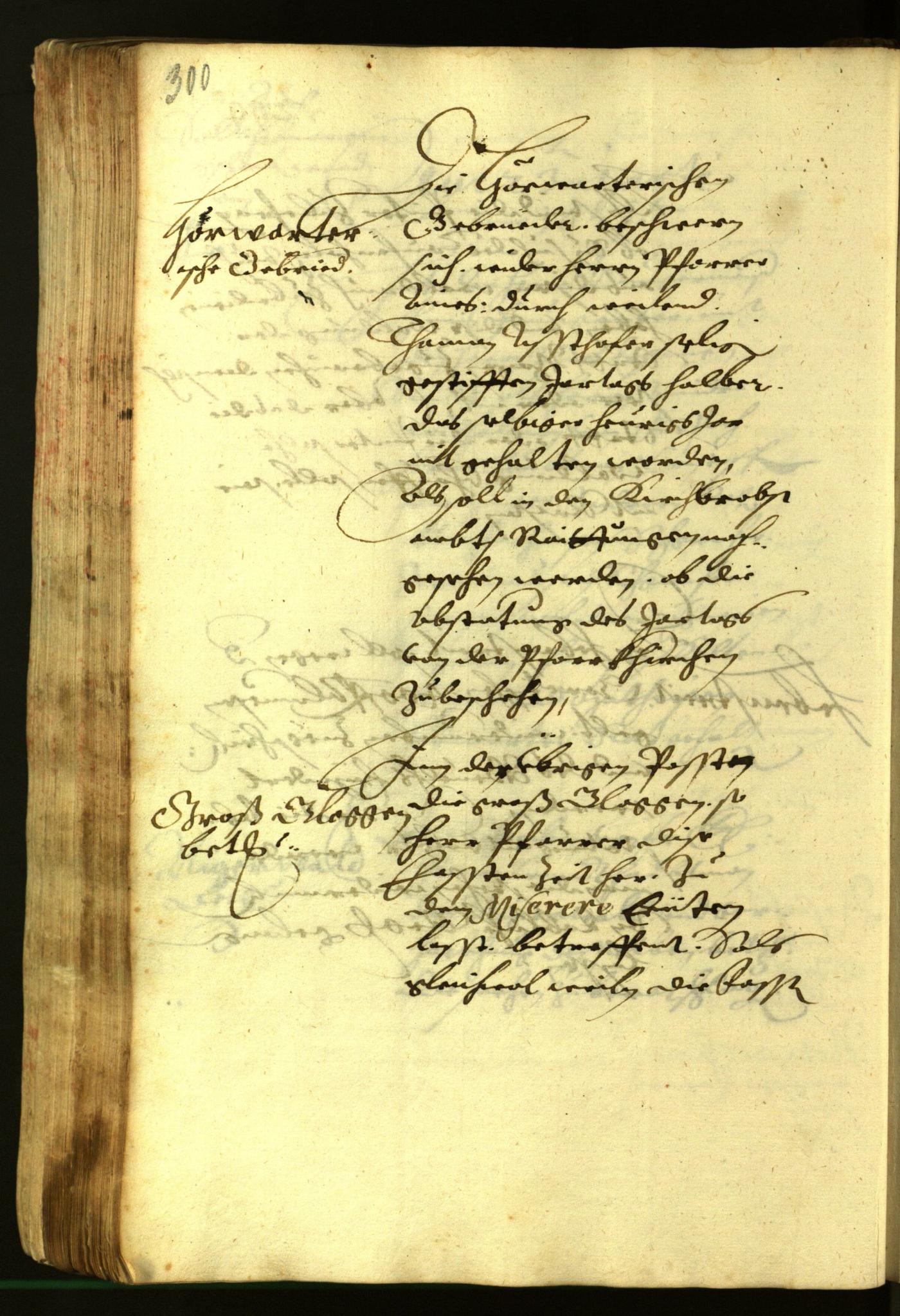 Stadtarchiv Bozen - BOhisto Ratsprotokoll 1621 