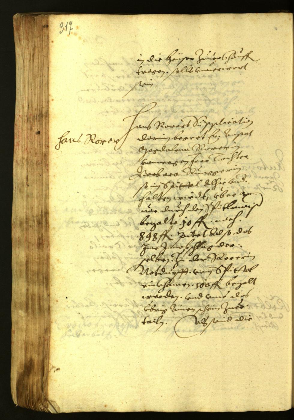 Civic Archives of Bozen-Bolzano - BOhisto Minutes of the council 1621 