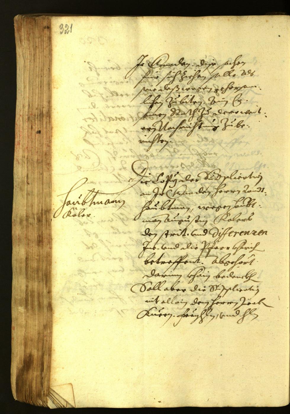 Civic Archives of Bozen-Bolzano - BOhisto Minutes of the council 1621 