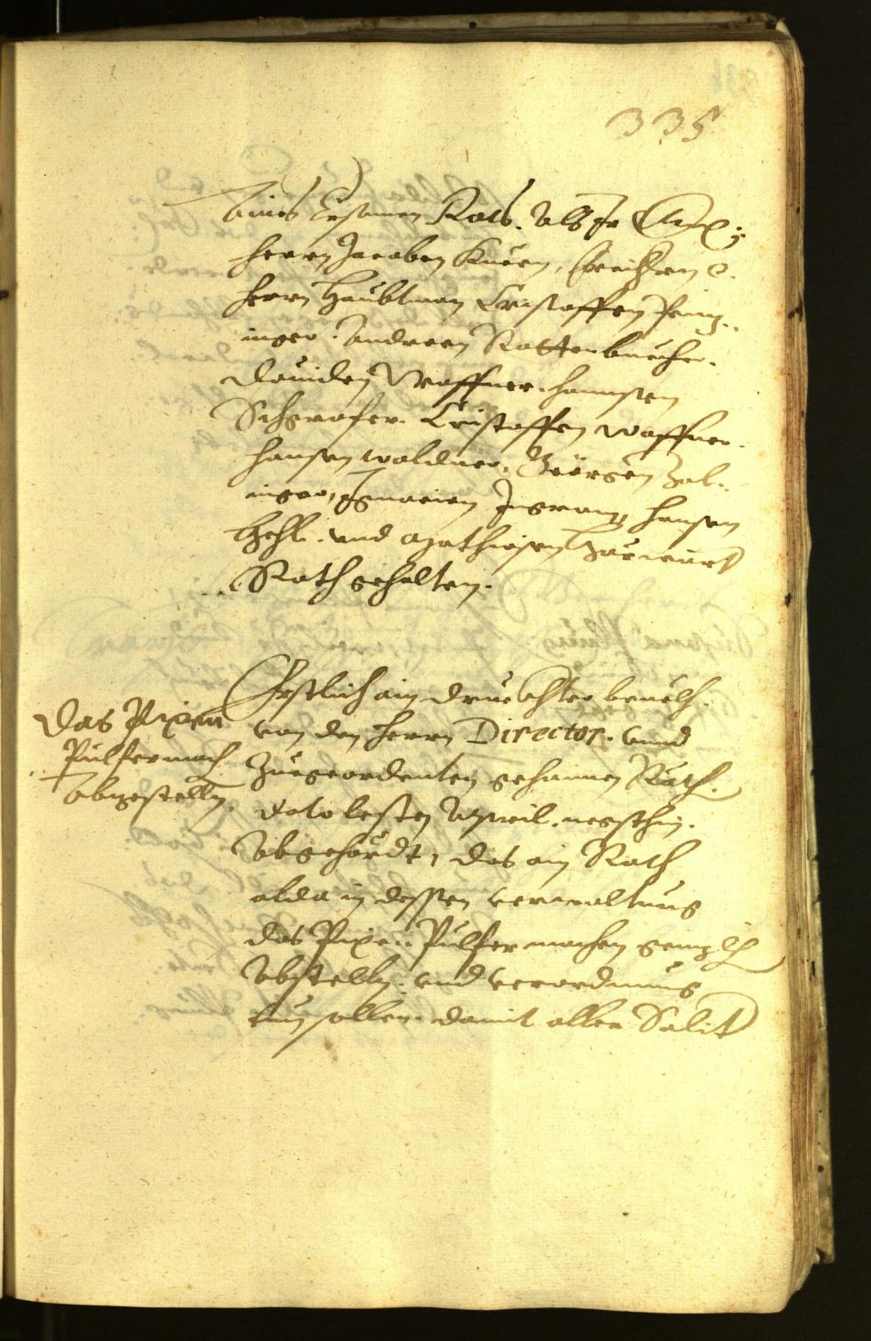 Stadtarchiv Bozen - BOhisto Ratsprotokoll 1621 