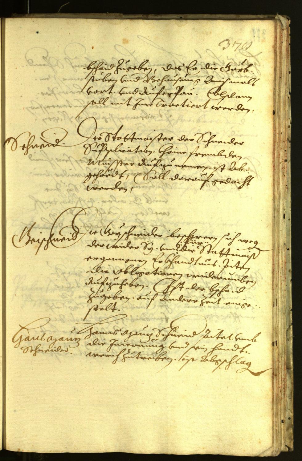 Civic Archives of Bozen-Bolzano - BOhisto Minutes of the council 1621 