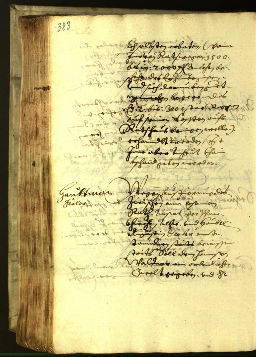 Civic Archives of Bozen-Bolzano - BOhisto Minutes of the council 1621 