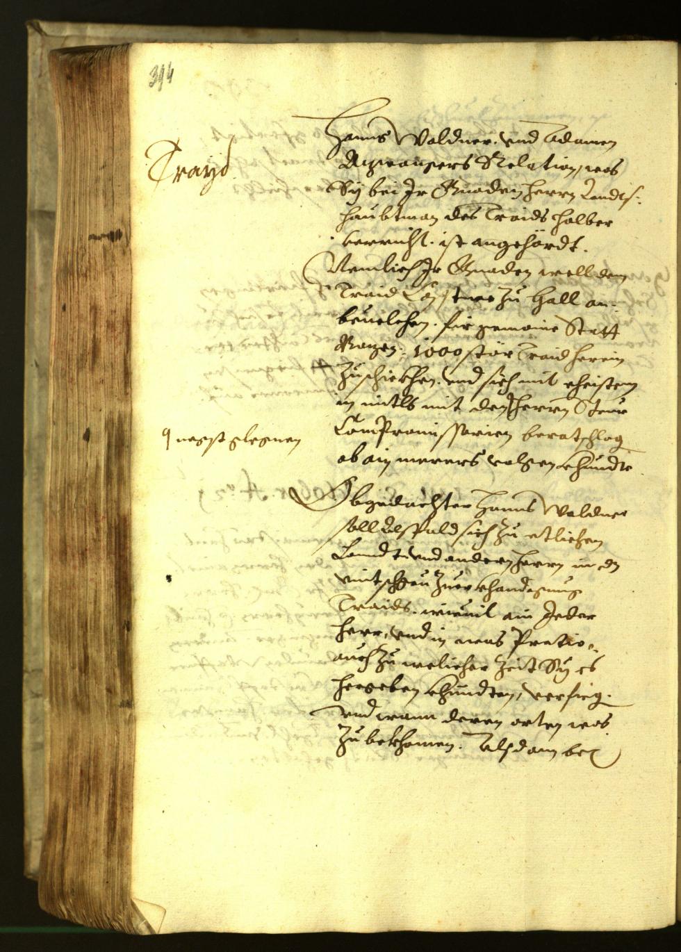 Civic Archives of Bozen-Bolzano - BOhisto Minutes of the council 1621 