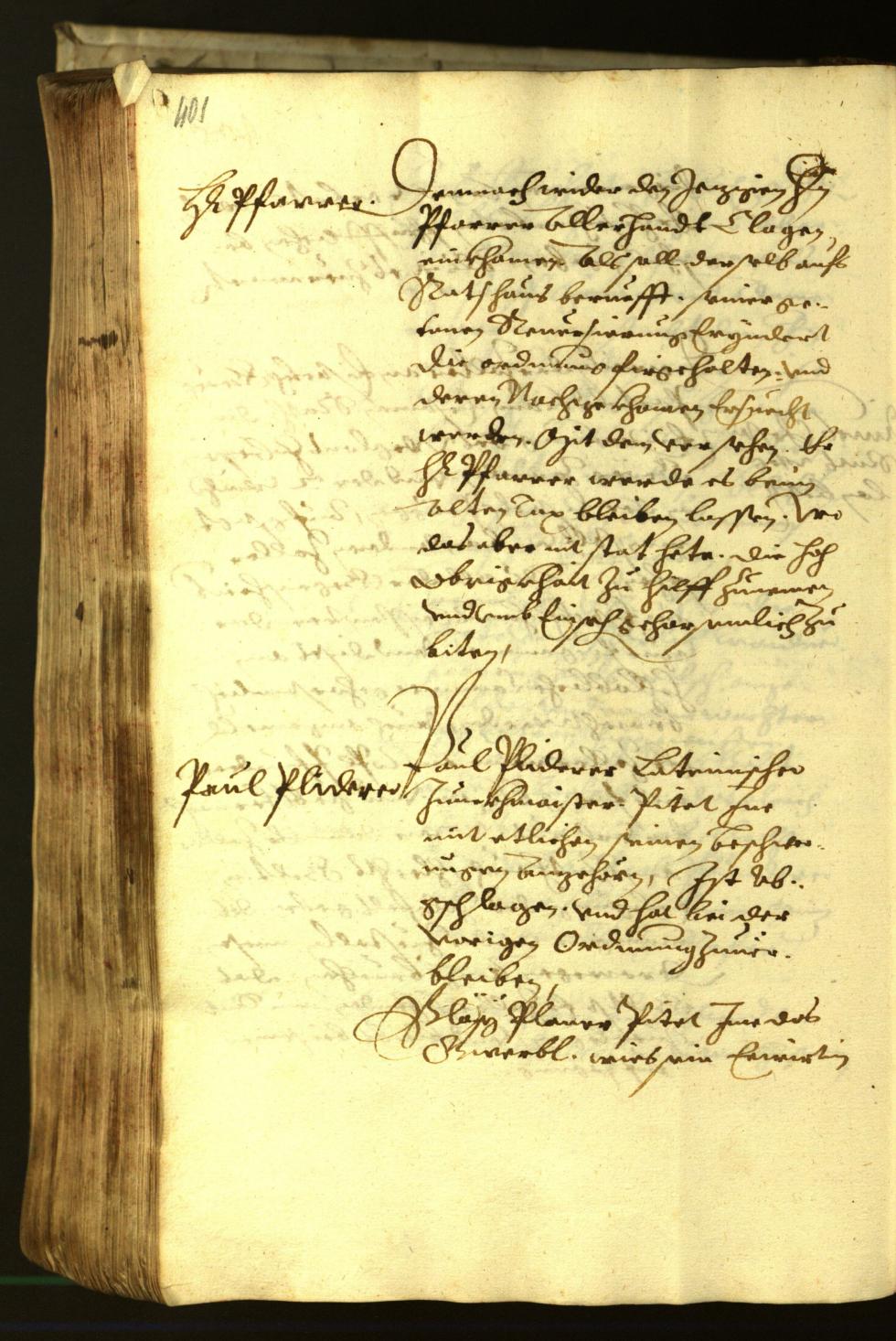 Civic Archives of Bozen-Bolzano - BOhisto Minutes of the council 1621 